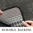 thumbnail image 6 of Beige Geometric Triangle Stripe Pattern Door Rugs,Washable Non Slip Door Mats Indoor,Decorative Door Mats,Entry Mat Indoor for Entrance,Bedroom,Kitchen,Bathroom,30"x17", 6 of 6