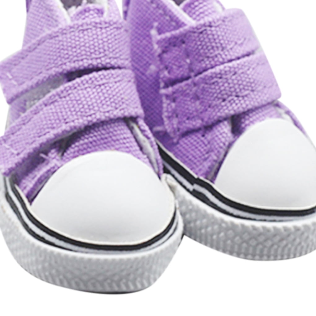 lilac canvas shoes