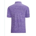 thumbnail image 7 of Demotime Men‘s Golf Shirt Moisture Wicking Quick-Dry Purple XL Short Sleeve Casual Polo Shirts for Men, 7 of 7