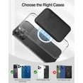 thumbnail image 7 of ExtreLife Ultra-Thin Magnetic Card Holder, Vegan Leather Magnetic Phone Wallet Card Holder Compatible for iPhone 17/16/15/14/13/12 Series, 7 of 7