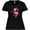 AB-Black, variant on Inktastic Christmas Holiday Cute Flamingo Women's Plus Size T-Shirt
