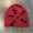 Wine red, variant on Ant Pattern Jacquard Knit Beanie Hat, Insect All‑Over Graphic Soft Stretchy Winter Skull Cap for Street Daily Outdoor Multiple Styles