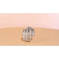 thumbnail image 3 of Top Yellow Gold Plated Cubic Zirconia Women Promise Dancing Cocktail Party Ring, 3 of 9
