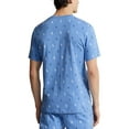 thumbnail image 2 of Polo Ralph Lauren Mens Cotton Printed Sleep Shi Harbor Island Blue Cruise Small, 2 of 3