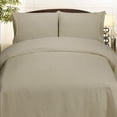 thumbnail image 6 of Plazatex Embossed Dobby Stripe 90GSM Microfiber Sheet Set - Queen 60x80", Brick Red, 6 of 11