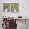 thumbnail image 2 of Stupell Indtries Large Palm Leaf Potted Plants Interior Still Life,16 x 20,Design by Jennifer Goldberger&nbsp;, 2 of 7