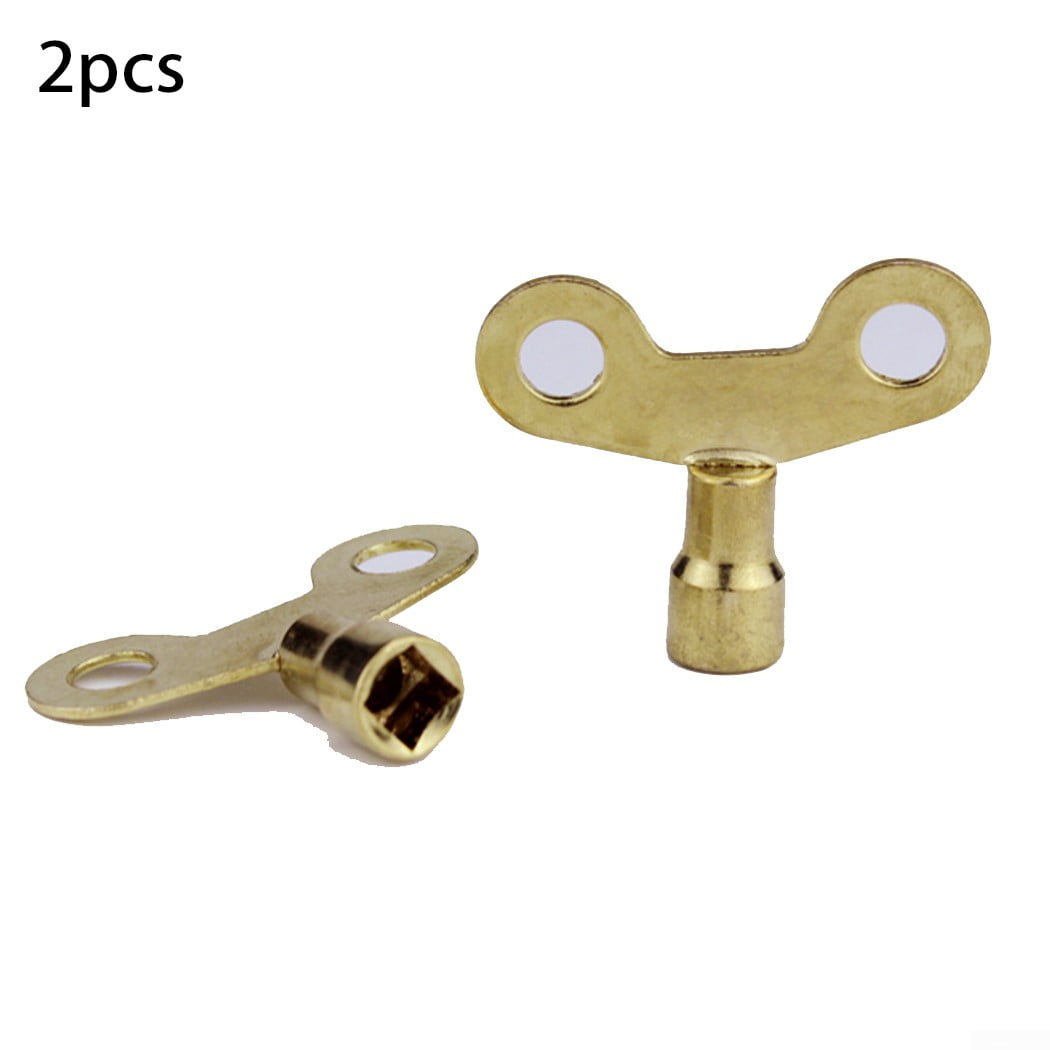 2 Pack Radiator Bleed Key Set Universal Fit Vent Air Valve Plumbing Tool 2 Pack Radiator Bleed Key Set Universal Fit Vent Air Valve Plumbing Tool