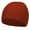 Rust, variant on Top Headwear Cuffless Beanie For Men Women, Unisex Short Beanies Skull Cap, Black