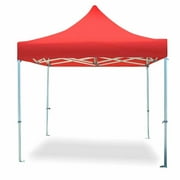 TentandTable Speedy Pop-up Party Tent 40mm, Red, 10 ft x 10 ft