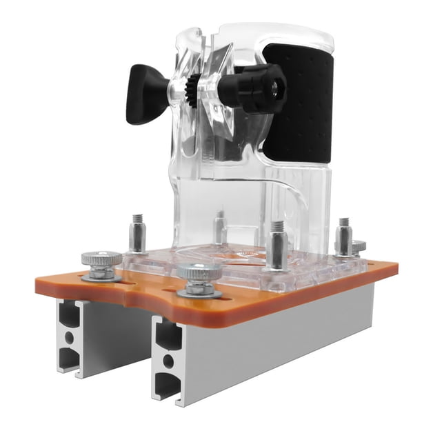 Base De Enrutador De Palma De Madera Compacta, Espesores De Tablero Adaptables Compactos De 0-5 Cm Base De Enrutador De Madera Para Cortar Curva