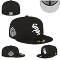 thumbnail image 1 of M.L.B Chicago White Sox Gorra Hombres Mujeres De Béisbol Sombrero De Ala Plana Completo Cerrado, 1 of 3
