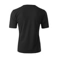 thumbnail image 3 of Ma Croix Mens Active Solid V-Neck T-Shirts Heavy Blend Cotton Short Sleeve, Up to 5XL, 3 of 4