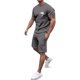 thumbnail image 1 of Playeras Cuello V Hombre Camisa Corta De Primavera Y Verano Para Hombre Del Día De Canadá, Camisa Con Solapa Totalmente Estampada, 1 of 4