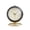 Black&Gold, variant on CCOCC Tabletop Clock,Silent Arched Glass Table Clock with Nightlight,Gold-Plated Desk Clock for Bedrooms and Offices
