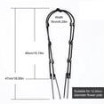 thumbnail image 3 of 6PCS Plant Climbing Frame Garden Trellis Plastic Durable Tomatoes Natural U-Hoop, 3 of 10