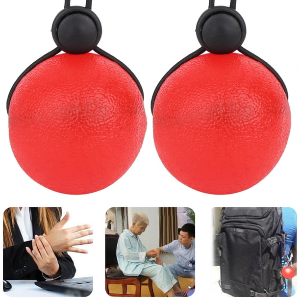 Pelotas De Agarre Para Fitness, Terapia De Manos, Bolas De Estrés, Ligeras, Compactas Para Niños Y Adultos