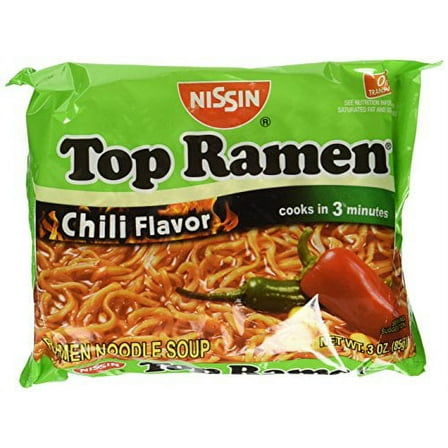 Nissin Chili Flavor Instant Soup, 3 Oz (Pack of 20)