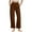 Brown, variant on ABATAB Dress Pants Women with Pockets Business Casual Work Pants Elastic Waist Stretchy Yoga Trousers Pull on Slacks Bottoms