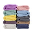 thumbnail image 3 of Nvzi 3 toallas de baño de vellón coral de alta densidad, para baño, que se adaptan a diversas situaciones sin esfuerzo. 27,56 x 55,12 pulgadas (azul bebé), 3 of 5