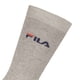 thumbnail image 3 of FILA Calcetines unisex, pack de 6 - calcetines, street, lifesyle, sport (2x 3 pares) Gris/Blanco 39-42, 3 of 5