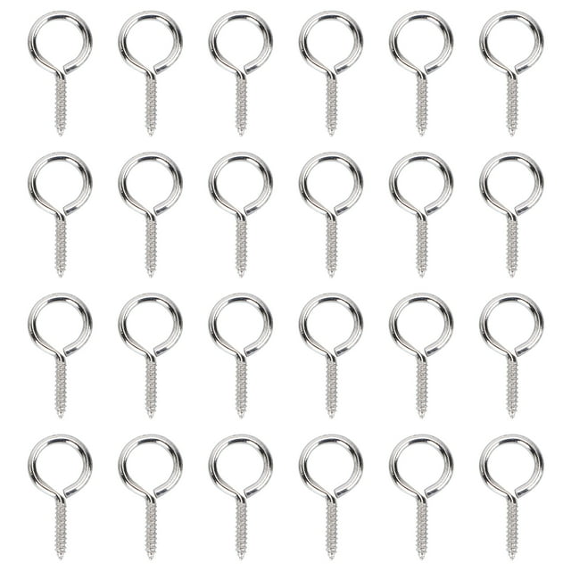 Miangastore Boulon à Il en Acier Inoxydable 36 Pcs 1.02x0.47 Po