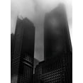 thumbnail image 2 of Carson, Brian 15x18 Black Ornate Wood Framed with Double Matting Museum Art Print Titled - Downtown Toronto Fogfest No 2, 2 of 4
