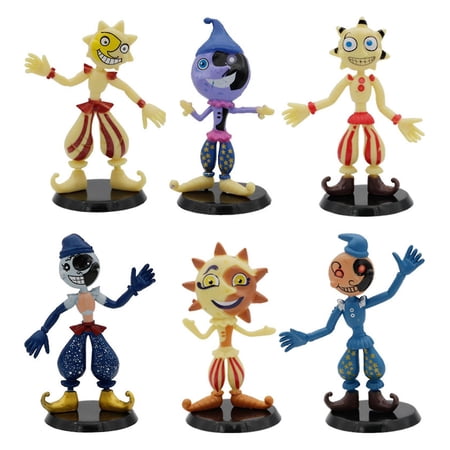 Sundrop Fnaf Boss Figurine Toy Security Breach Clown Figurine Kids Toy