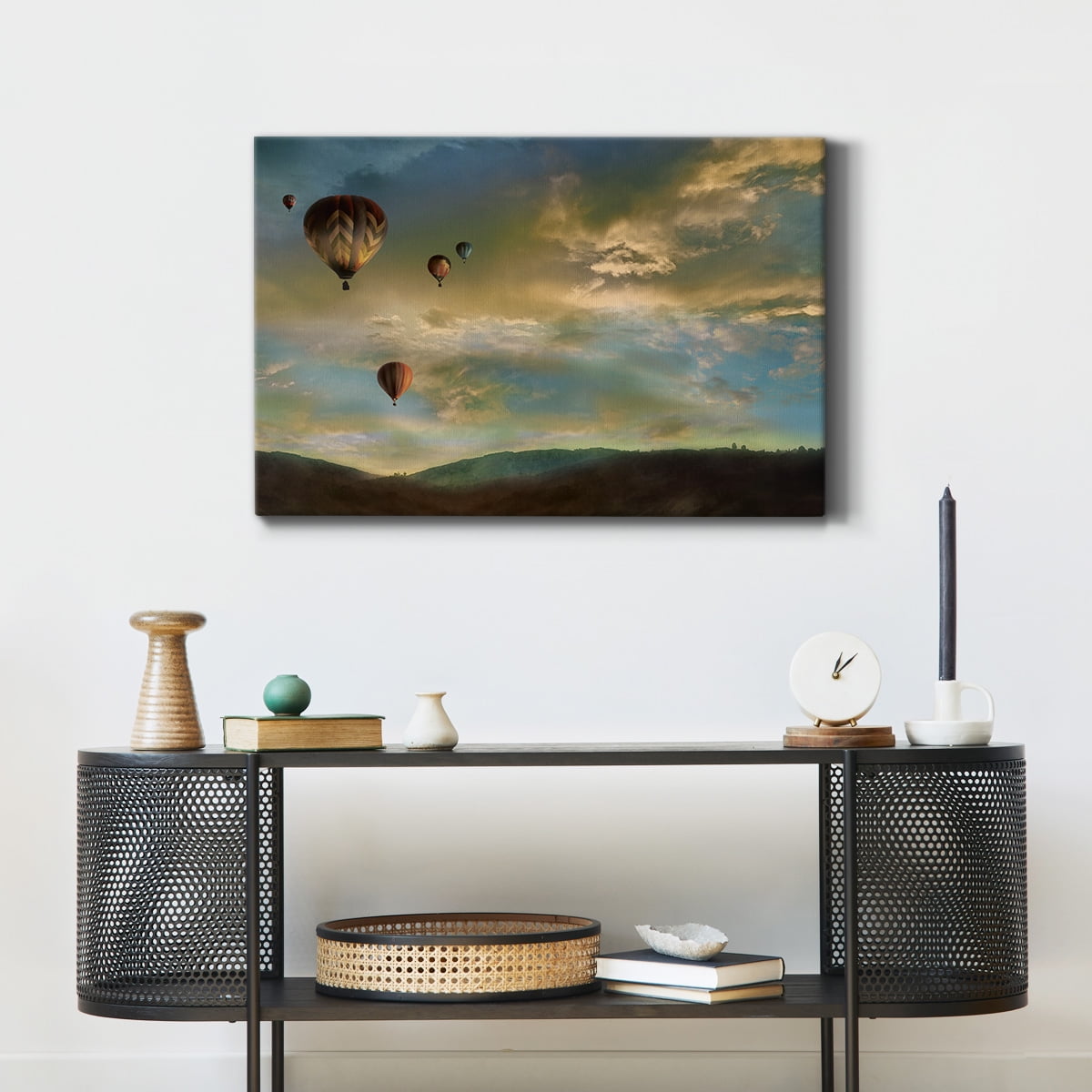 Wexford Home Sunset Rendezvous Premium Gallery Wrapped Canvas, 12" x 18" - Ready to Hang