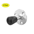 thumbnail image 1 of Uxcell Tope de Puerta con Punta de Goma de 1.97" de Largo en Acero Inoxidable con Acabado en Plata Cepillada, Paquete de 4, 1 of 5