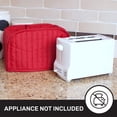 thumbnail image 3 of RITZ Two-Slice Toaster Kitchen Appliance Cover (APPLIANCE NOT INCLUDED), Paprika, 3 of 5