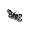 thumbnail image 3 of Unique Bargains Bag Locks Butterfly Purses Twist Lock Zinc Alloy Clutches Closures for DIY Bag Making Black 2pcs, 3 of 4