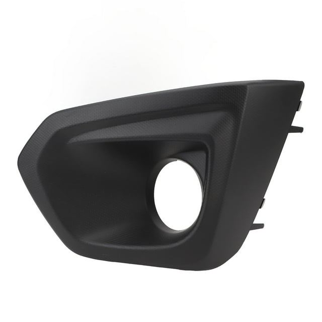 Black Fog Light Cover Front Bumper Bezel Replacement for 2012-2014, ABS Material, for Fog Light Grille