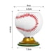 thumbnail image 3 of Baseball Shaped Drinking Goblet Hand- Baseball Themed Glass Cup For Sports Fans, 3 of 7
