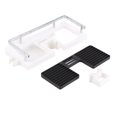 thumbnail image 2 of Shower Storage Shelf ABS Shower Rod Storage Shelf Organizer Tray Shower Storage, 2 of 8