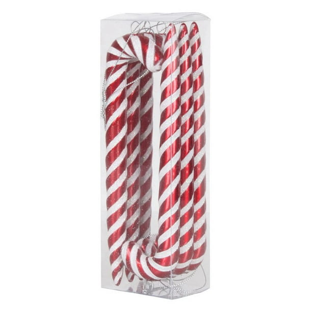 Vickerman 7.5" Candy Canes, Pack of 6