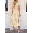 thumbnail image 2 of Vestido midi PRETTYGARDEN con estampado floral para verano 2025 para mujer, 2 of 9