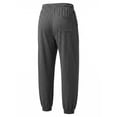 thumbnail image 5 of Klisyaur Mens Joggers Pant Elastic Waist Drawstring Workout Sports Trousers Casual Loose Solid Color Pants with Pockets, 5 of 8