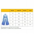 thumbnail image 7 of KAWELL Deluxe Princess Dress Halloween Costumes for Girls Cosplay Christmas Party Dresses,Child 4t, 7 of 7