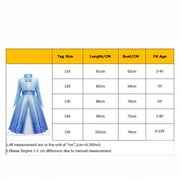 KAWELL Deluxe Princess Dress Halloween Costumes for Girls Cosplay Christmas Party Dresses,Child 5t