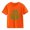 Orange, variant on XIMIN St. Patrick's Day Festive Clover-Shaped "Happy" Kids' T-Shirt - Green Graphic, Soft Short-Sleeve Crew Neck Top for Boys & Girls