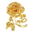 thumbnail image 3 of Guardurnaity Broches para mujer y niña, alfileres esmaltados con diamantes de imitación rosas, broche con purpurina, joyería, chal, decoraciones Accesorios de disfraces Azul, 3 of 6
