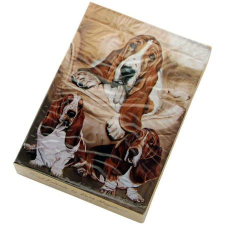 Basset Hound Dog Playing Cards by Ruth MaysteadMade in the USA By Best (The Best Playing Cards)