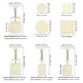 thumbnail image 5 of IBASETOY 12 Stamps Moon Cake Decoration Mold White ABS Shaping for Traditional Seasonal Use, 5 of 8