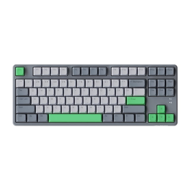 EDTara Ajazz Ak873 Hot Swap Mechanical Keyboard 87 Keys Rgb Backlit Pbt Keycaps Bluetooth-compatible Wireless Gaming Keyboard