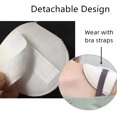 thumbnail image 3 of Almohadillas de espuma para coser, almohadillas autoadhesivas acolchadas de esponja suave, accesorios de costura para chaqueta, ropa, manualidades, 4 pares, 3 of 4