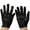 Black, variant on DWRGQD Women Colorful Stage Performance Sequin Gloves Performance Dress Decoration Party Gloves Green One Size