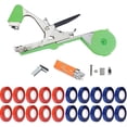 thumbnail image 1 of Pistolet Pneumatique avec Clous 10K, 20 Rouleaux de Sangles et Lames de Rechange Incluses Kit d'Outils de Sangles pour Plantes Haute Résistance, 1 of 5
