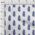 thumbnail image 2 of oneOone Polyester Spandex Teal Blue Fabric Block Sewing Craft Projects Fabric Prints By Yard 56 Inch Wide-NY, 2 of 6