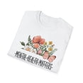 thumbnail image 5 of Floral Mental Health, Gildan Unisex Softstyle T-Shirt, Graphic Tee, S-3XL, 5 of 5