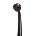 thumbnail image 5 of Utopia Alley Rustproof Wall Mounted Aluminum Single Curved Shower Curtain Rod, AdjustableShower Rod from 45" to 72", Expandable, Includes shower liner and shower hooks, Oil Rubbed Bronze, 5 of 9